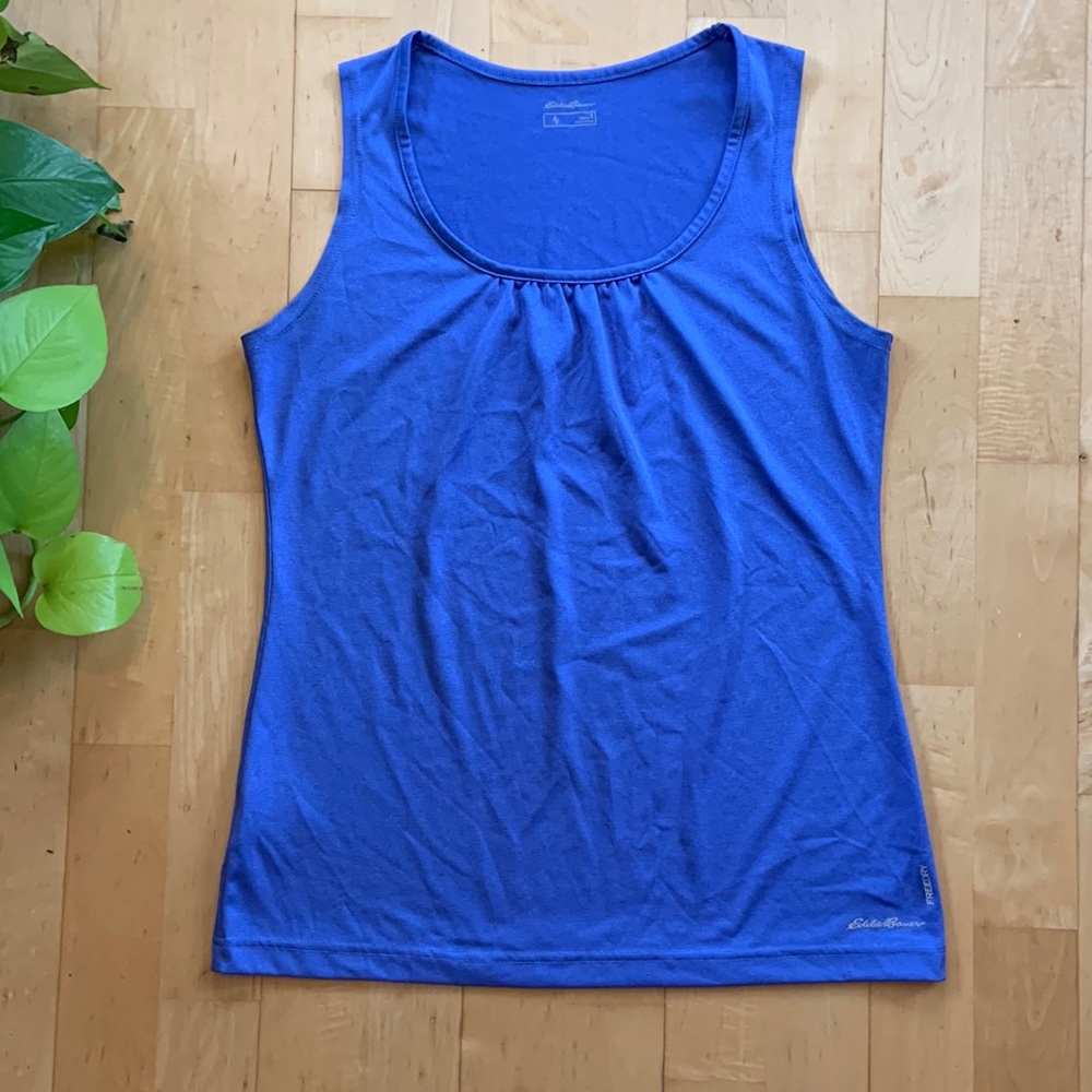 Eddie Bauer Freedry blue woman’s athletic tank top S